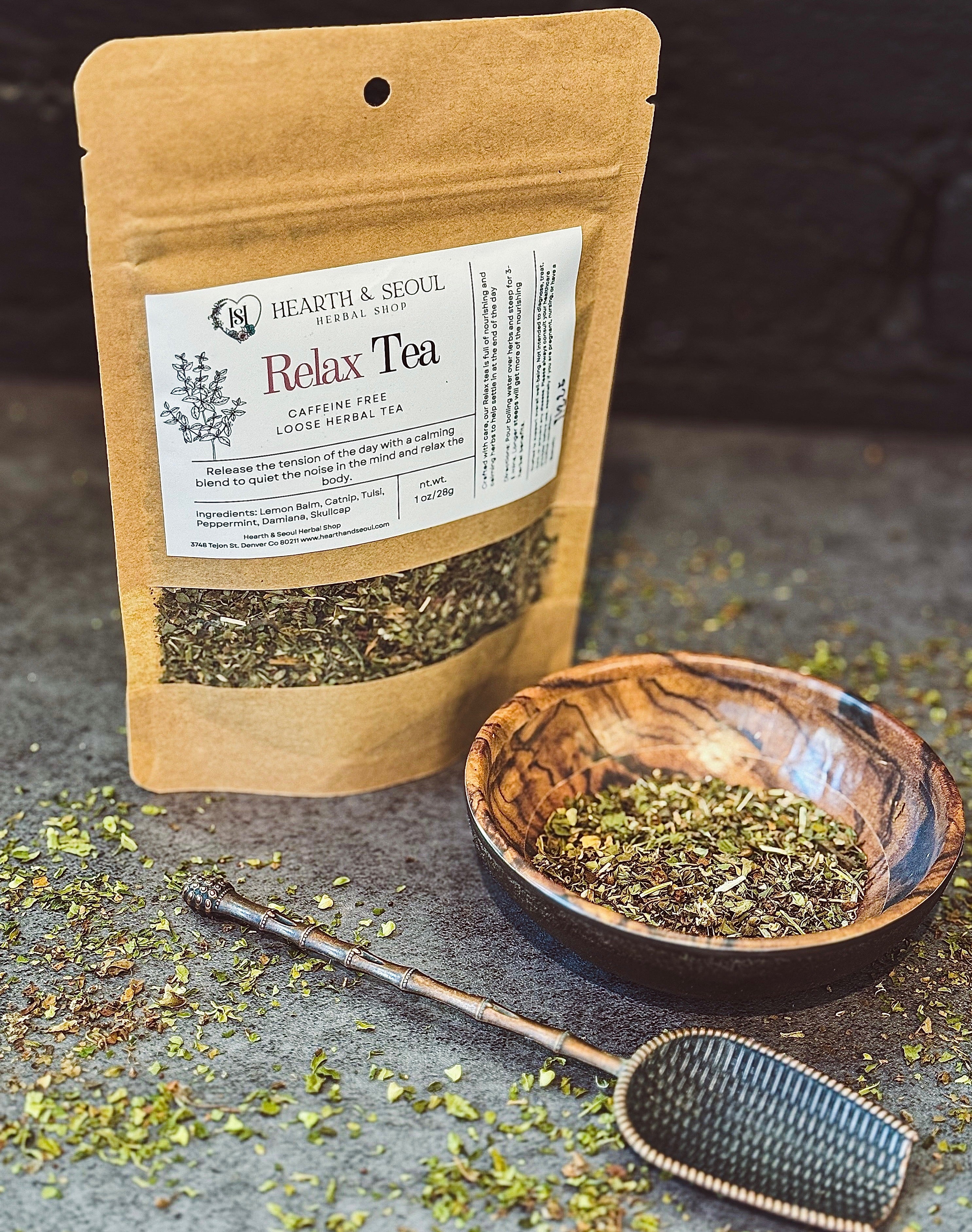 Relax Tea – Hearth and Seoul Herbal Shop