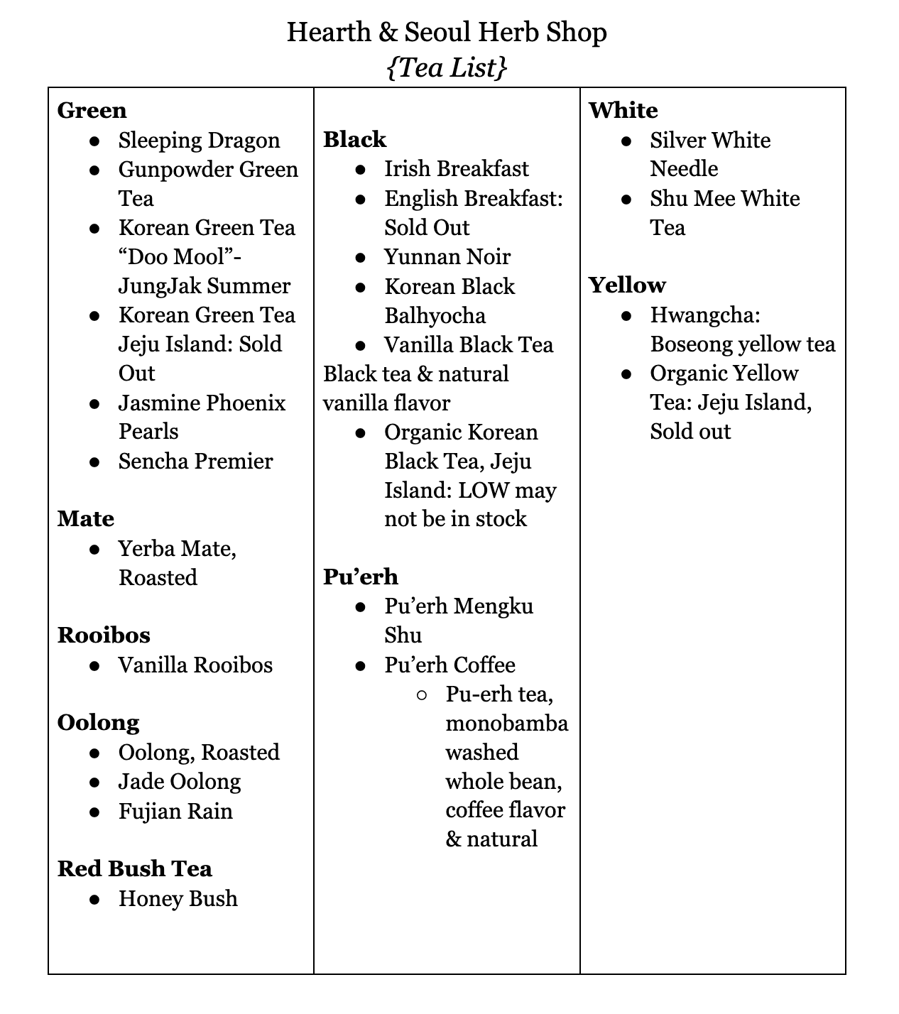 Custom Herbal or Tea Blend